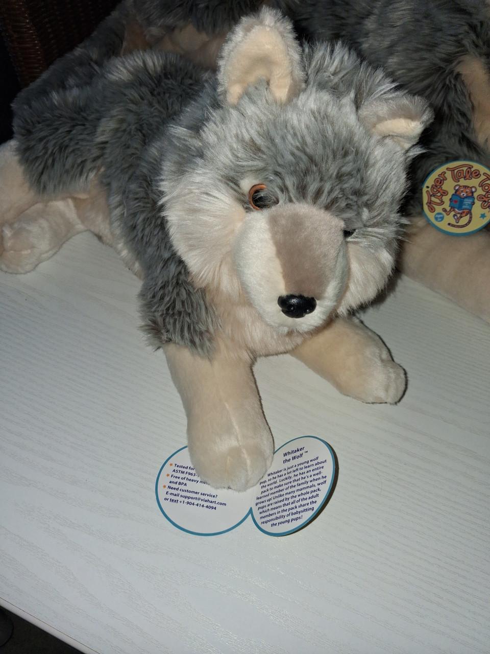Wolven knuffels Tiger Tale Toys