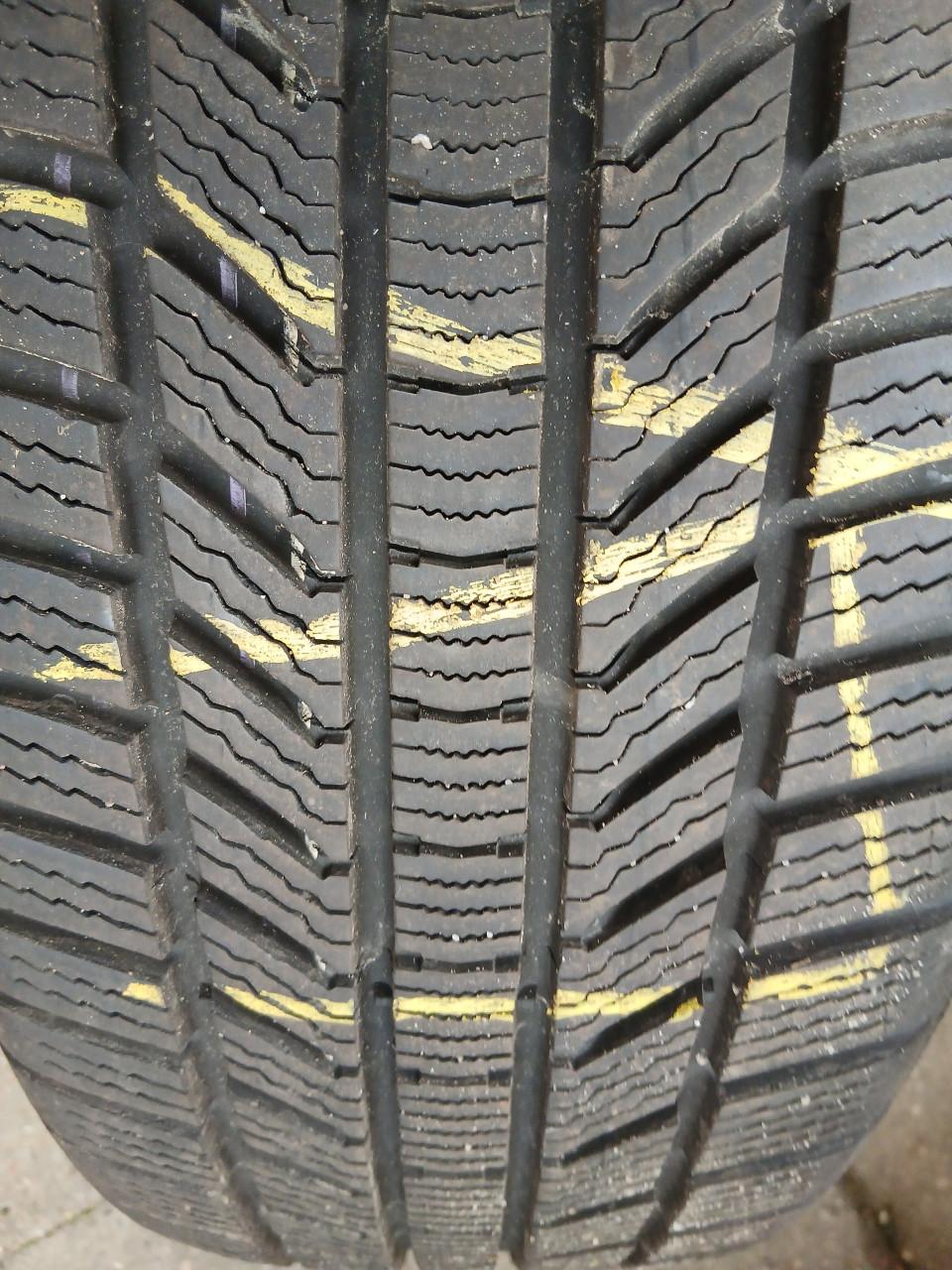 Winterband continental met velg volkswagen passat 17 inch 215/55