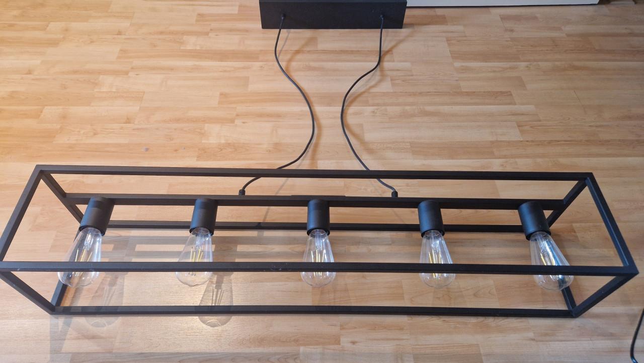 Eglo Eldrick Hanglamp met 5 Dimbare Philips LED Lampen