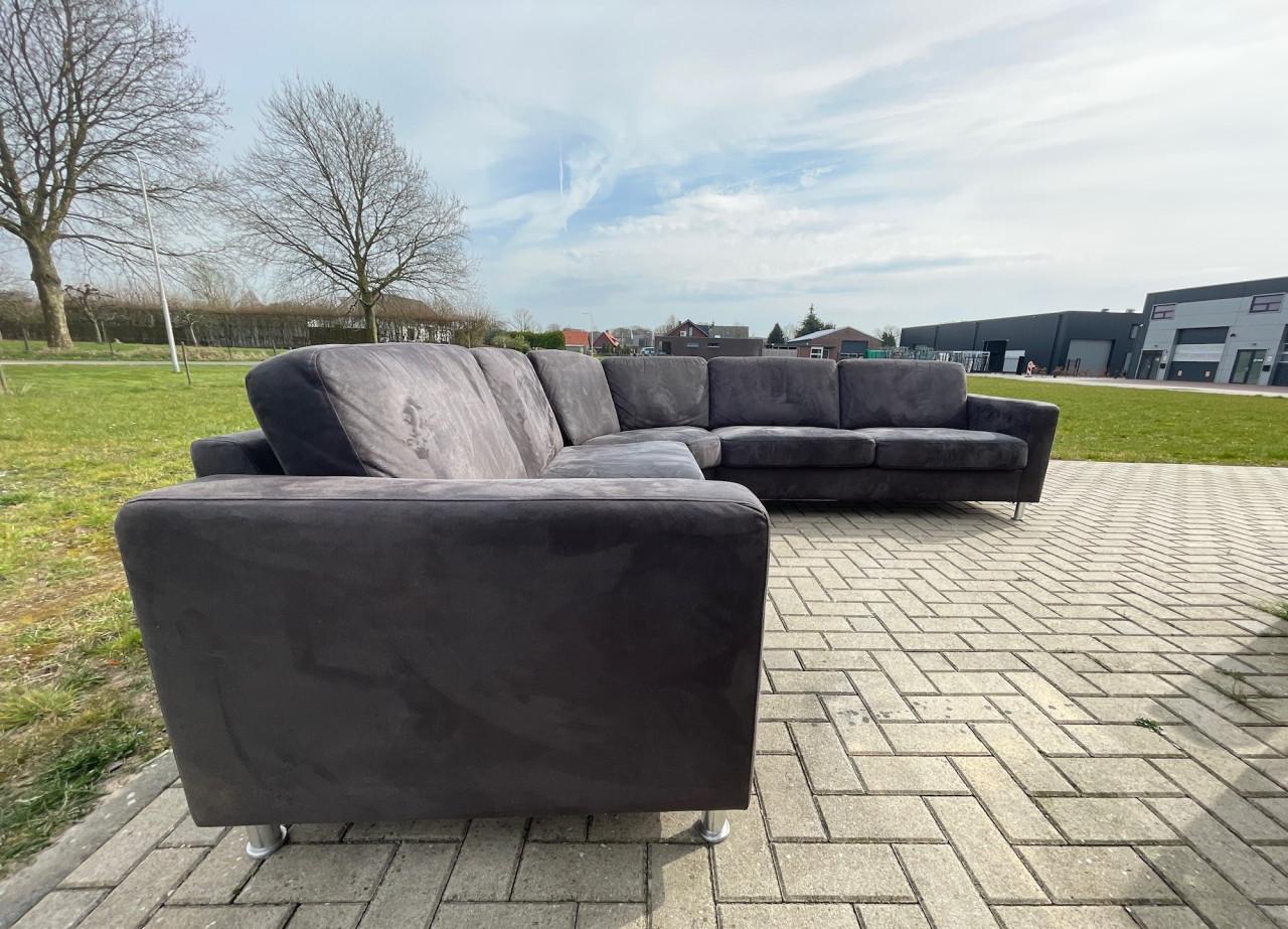 GRATIS LEVERING HEEL NL Mooie Grote Stoffen Hoekbank