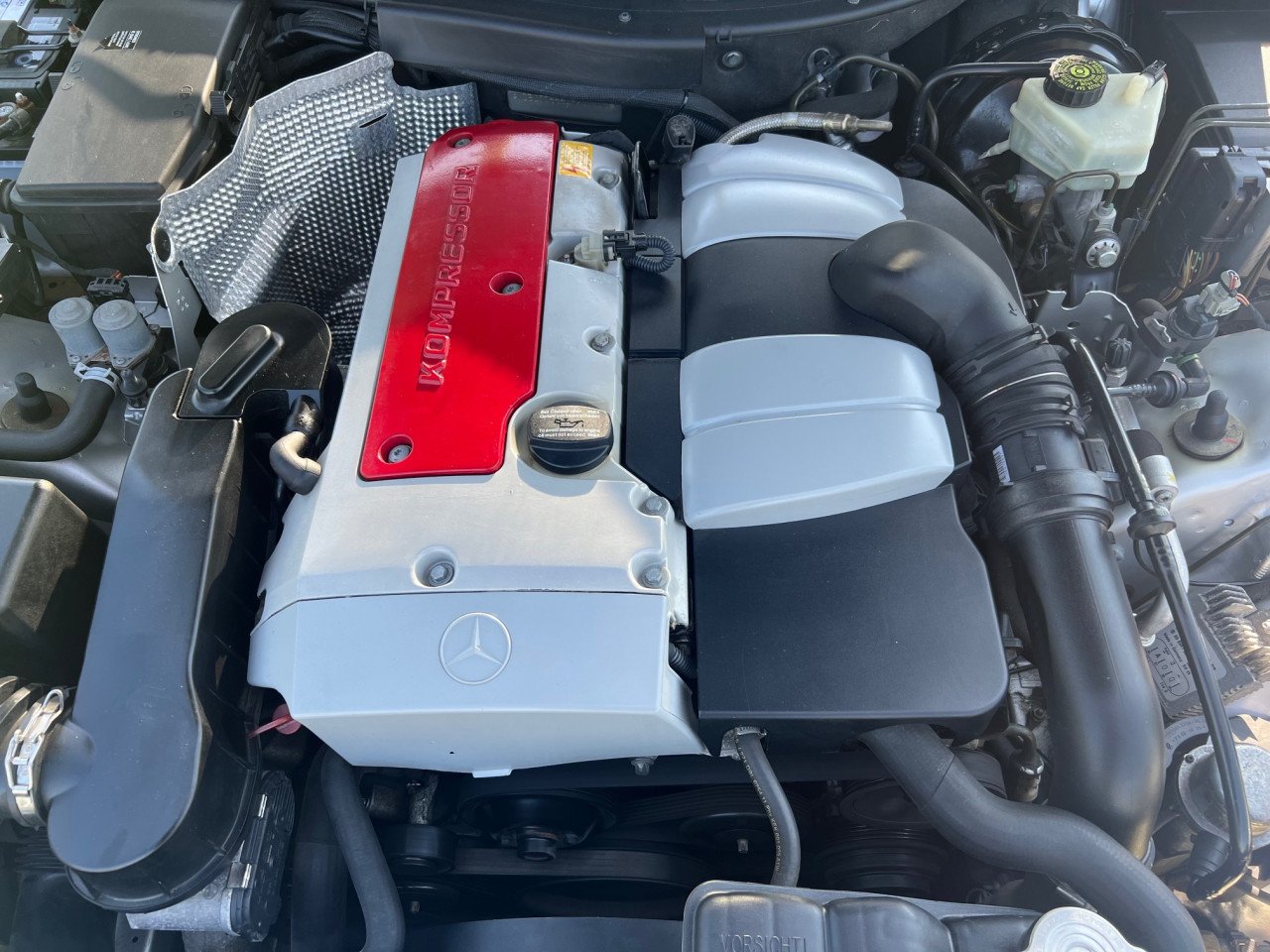 Zeer fraaie Mercedes SLK uit 2003, Automaat met slechts 138.000 km