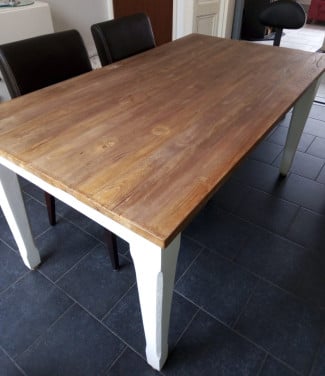 Te koop mooie eethoek tafel €100,-