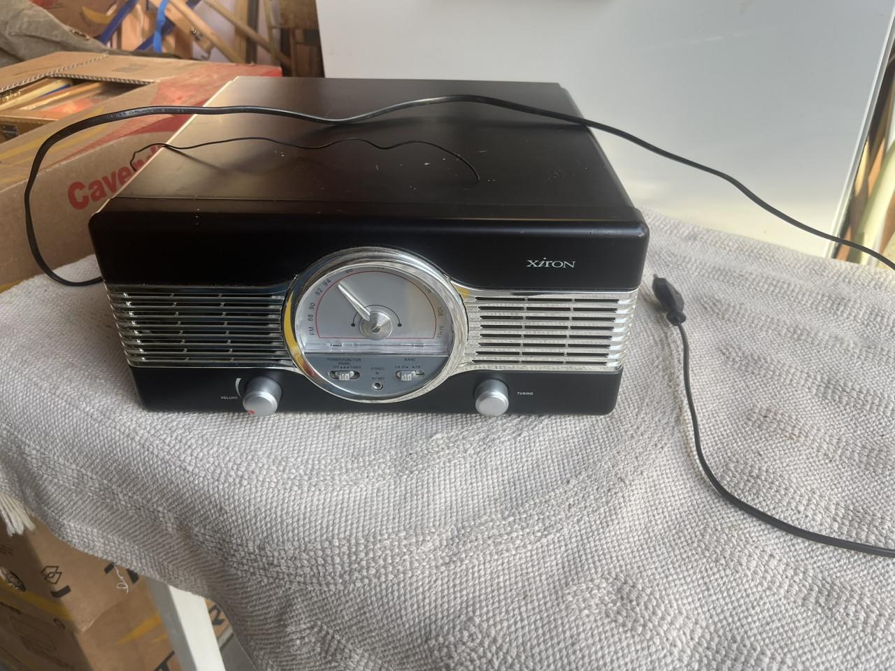 Radio + platenspeler Xiron