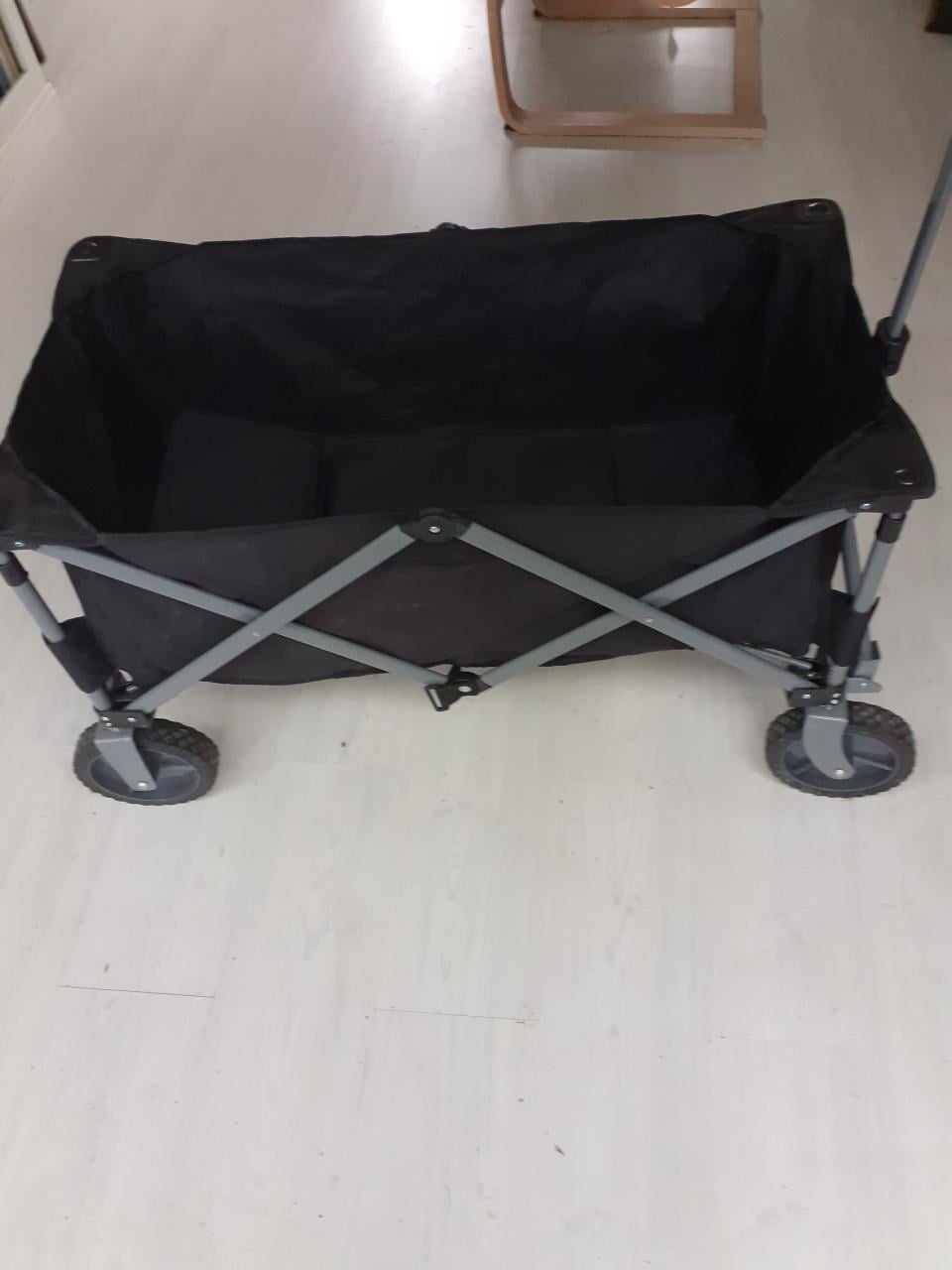 Opvouwbare bolderkar met hoes