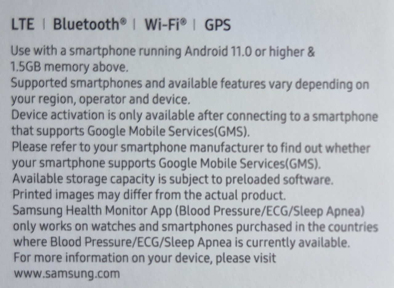 Samsung SmartWatch 7