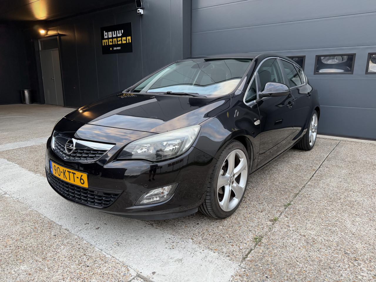 Opel Astra 1.6 16V Sport 5DRS 2010 Zwart Airco Apk Nap Navi