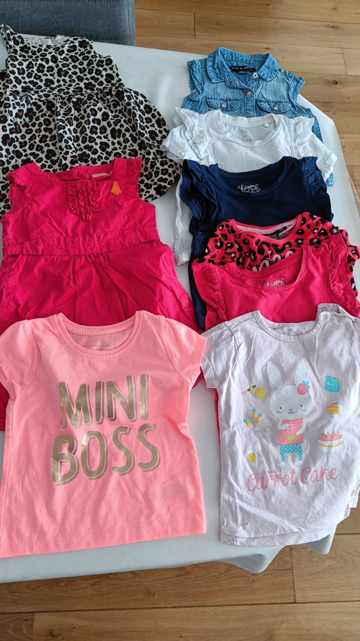 42 delig meisjespakket maat  86-93