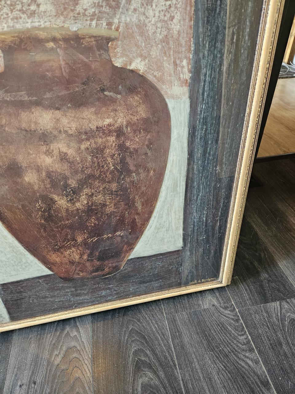 2 Prachtige kunstdruk vazen - Isabelle de borchgrave