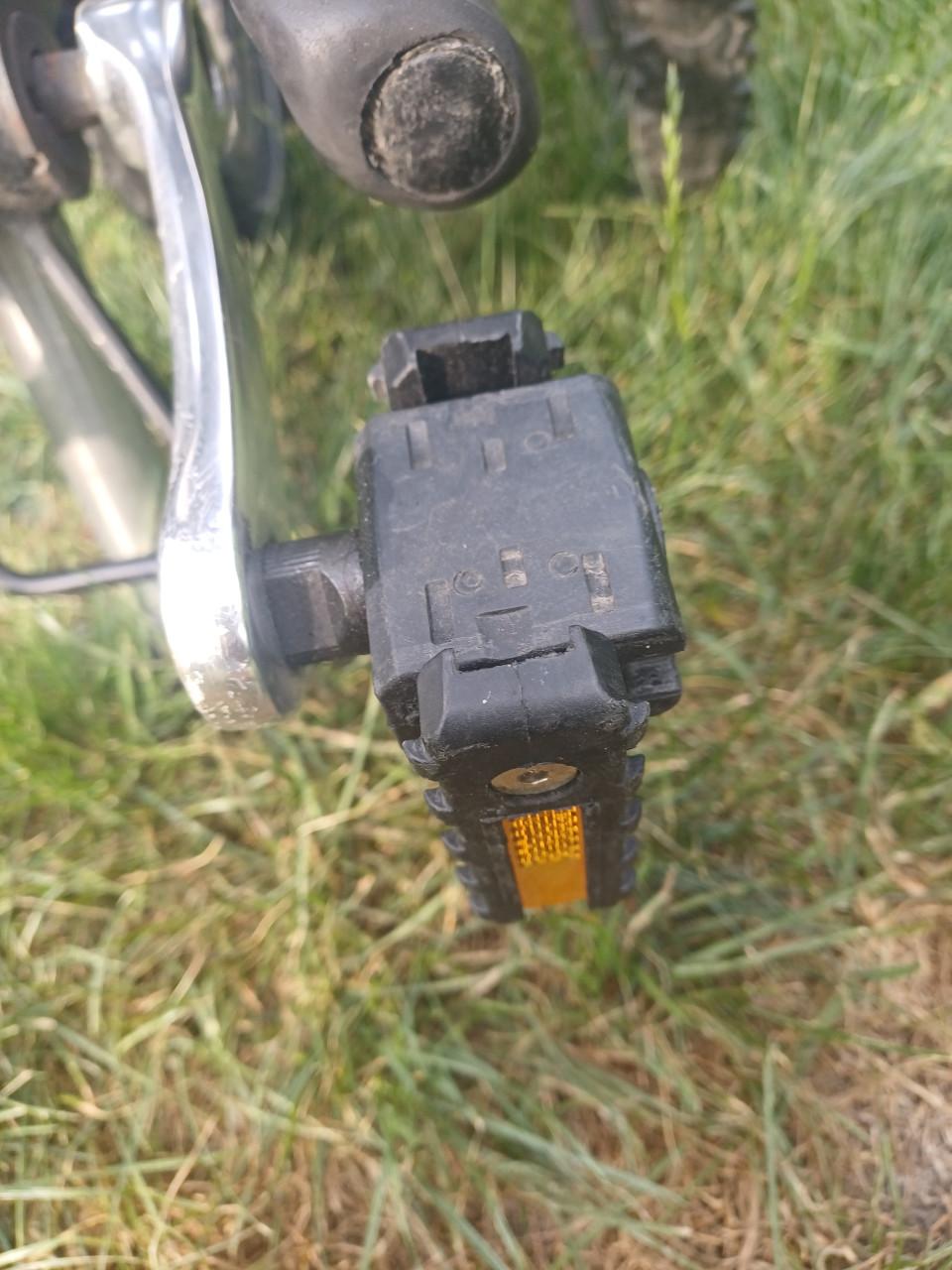 Popal vouwfiets zwart.