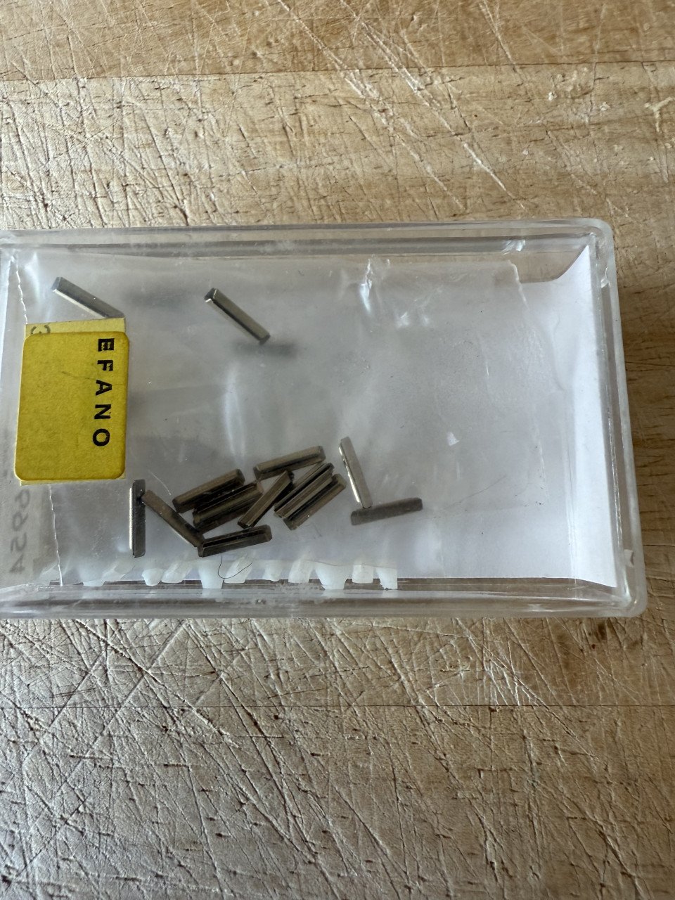 Fleischmann N spoor / Piccolo metalen railconnectors