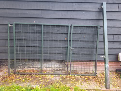 Poort, looppoort, hek, hekwerk, draaipoort