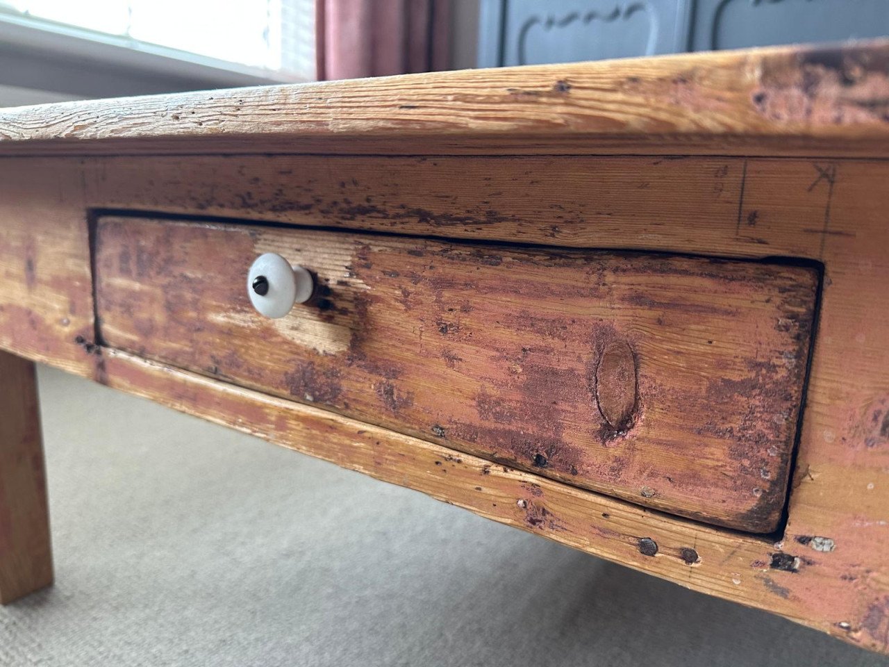 Sfeervolle, houten salontafel
