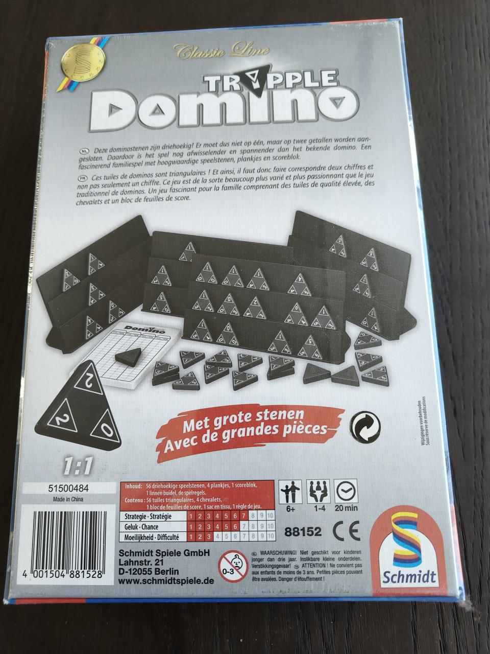 Tripple Domino  the classic (Nieuw)