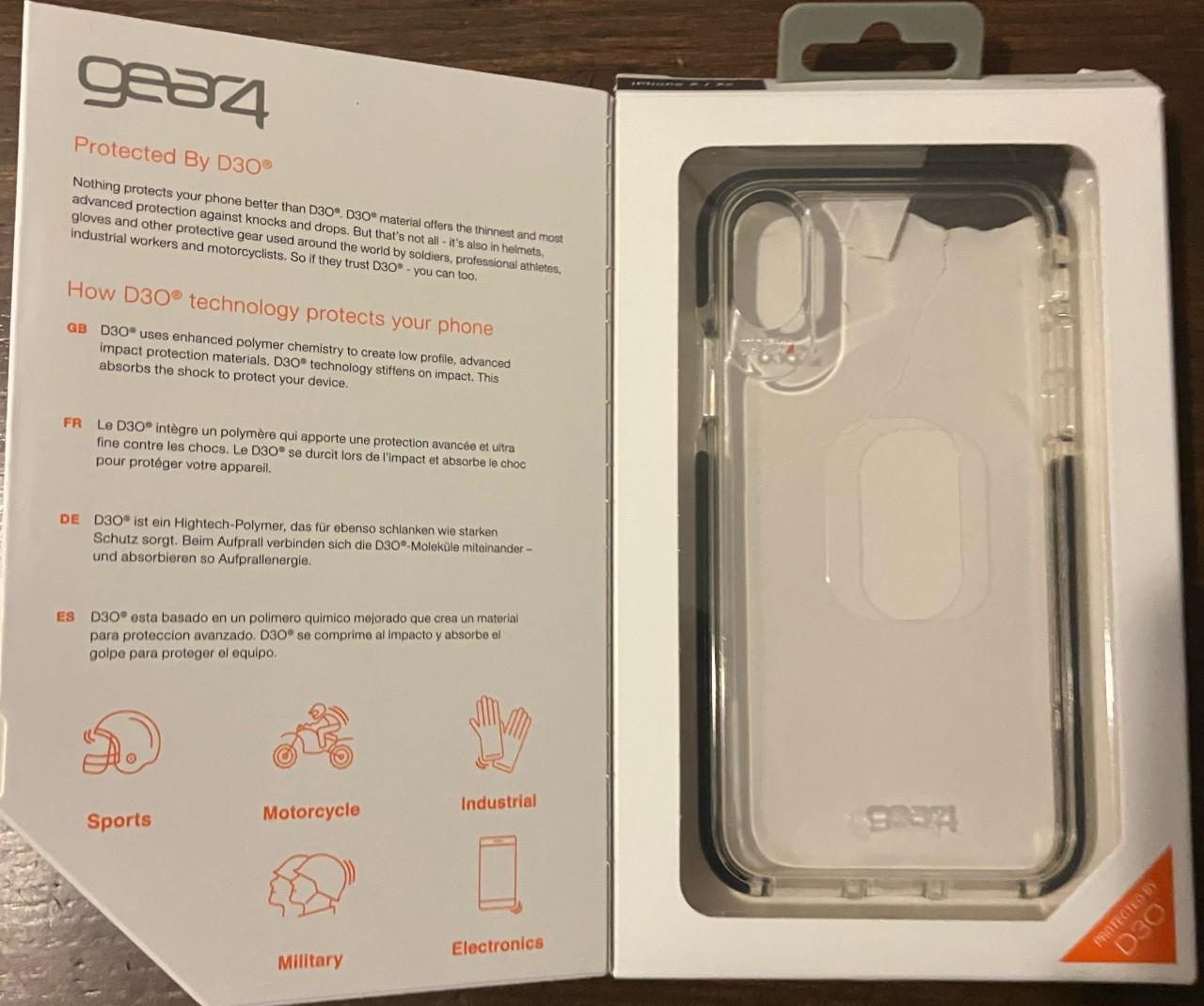 Backcover Iphone Apple X/XS