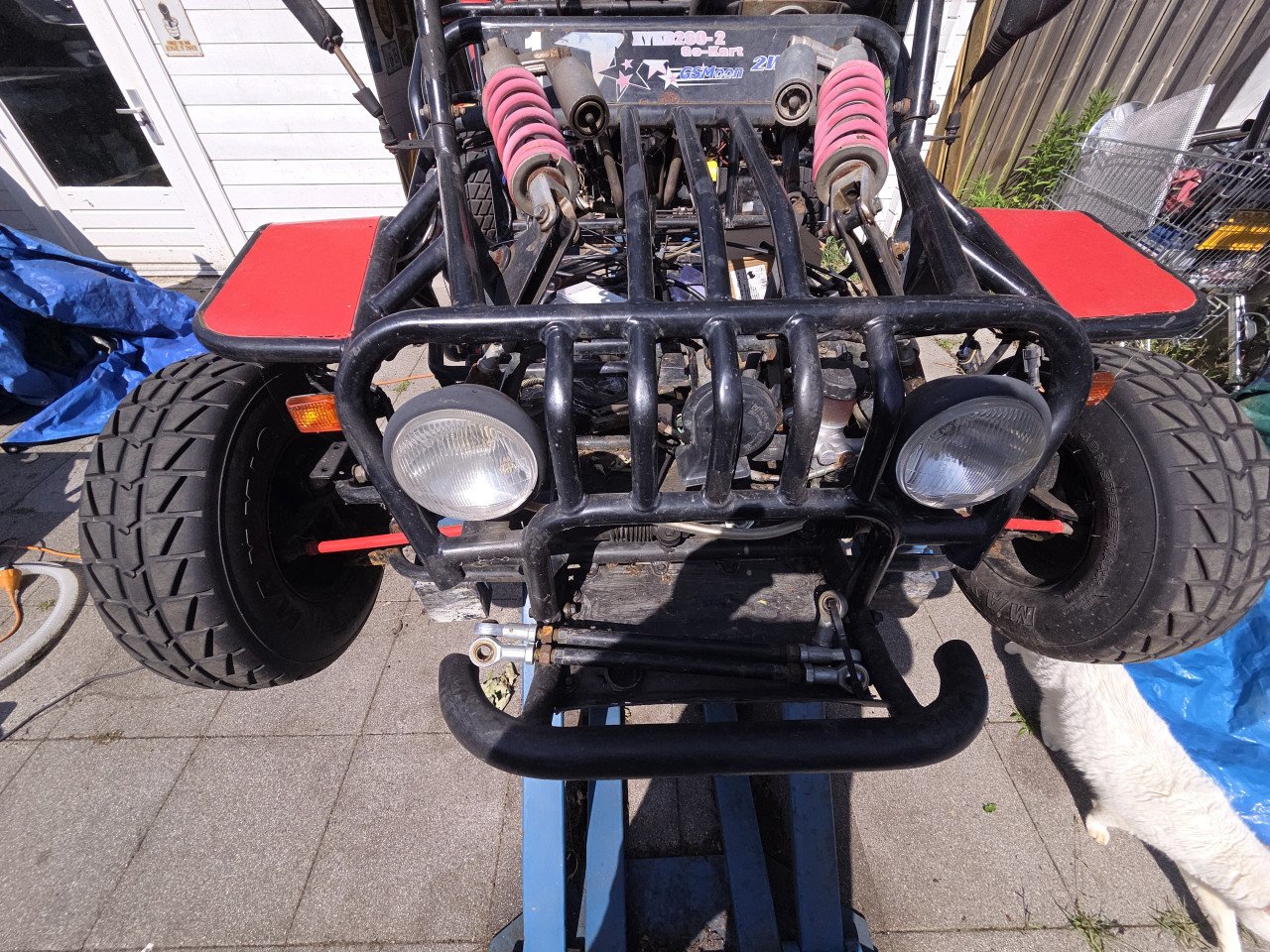 Buggy gsmoon met kenteken