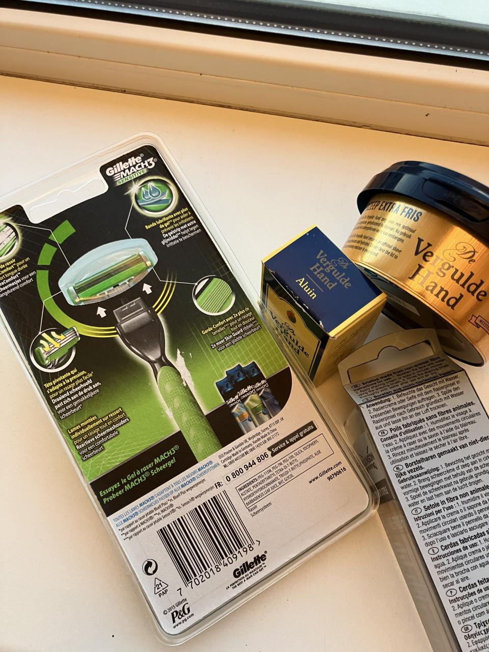 Gilette scheermes + accessoires NIEUW