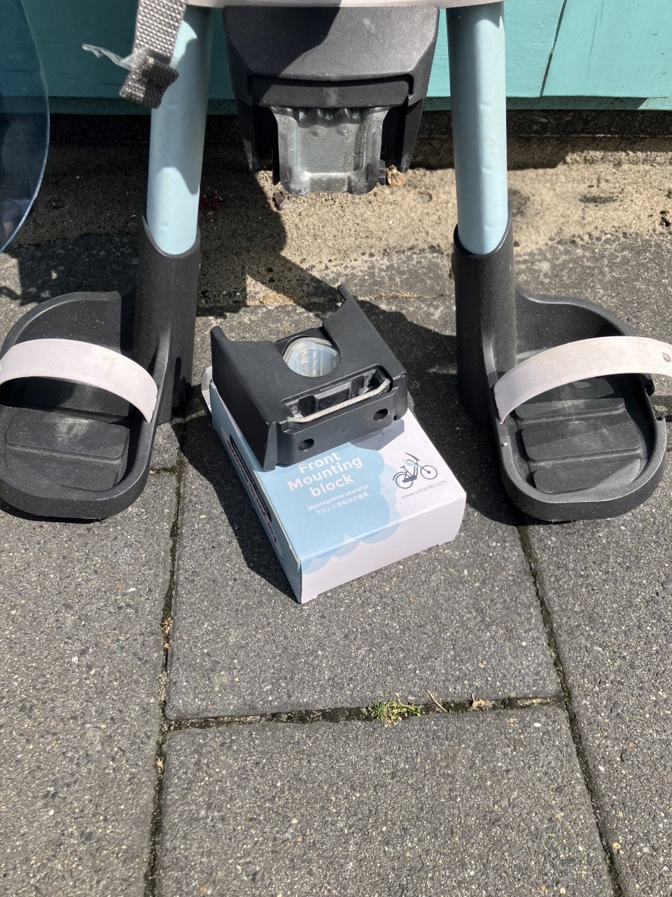 Urban Iki voorzitje/kinderzitje + windscherm