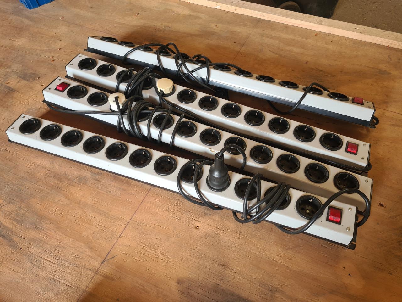 Stekkerdoos 12 voudig stopcontact