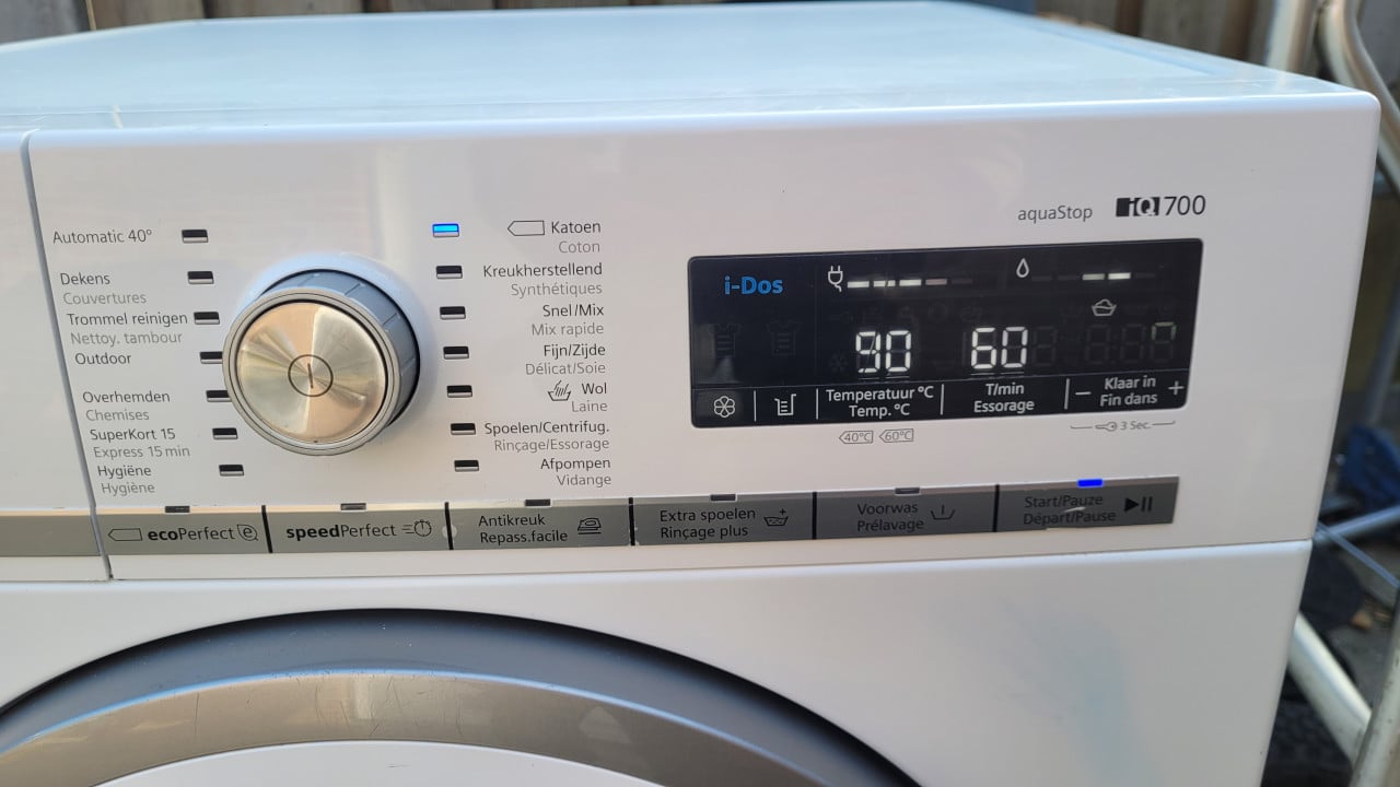 Siemens iq700 wasmachine