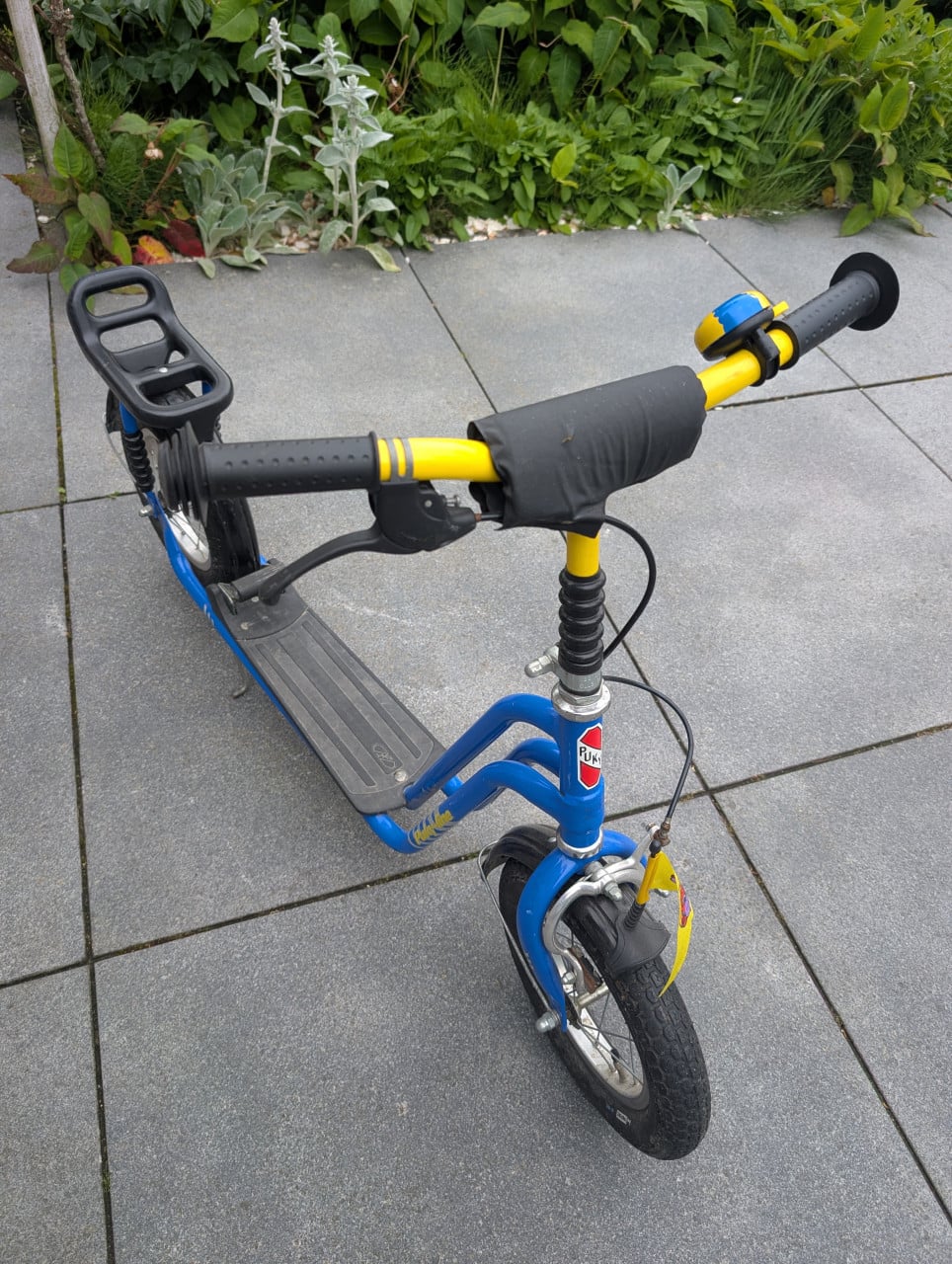 Puky step met zitje - Blauw/Geel