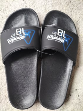 Gaastra heren badslippers zwart