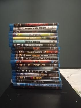 20 Blue ray films BIEDEN GRAAG