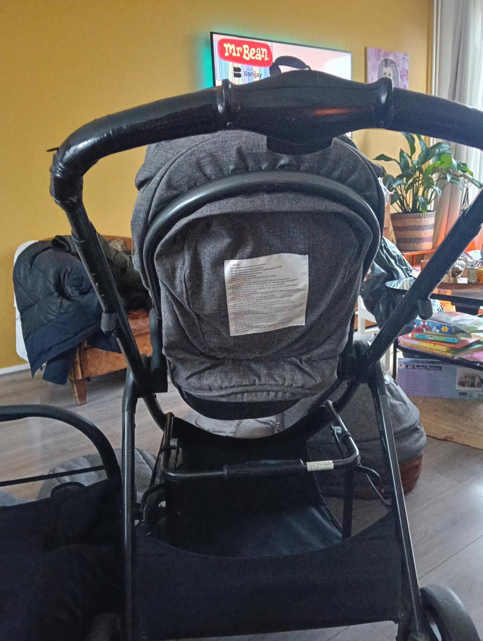 Drie in 1 kinderwagen