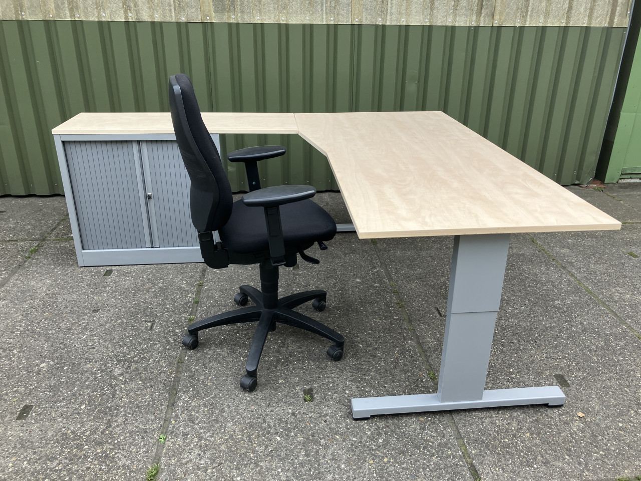 Hoekbureau combinatie