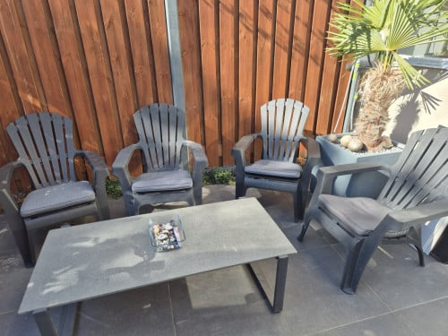 Laag trendy tuinset | bezorgen mogelijk.