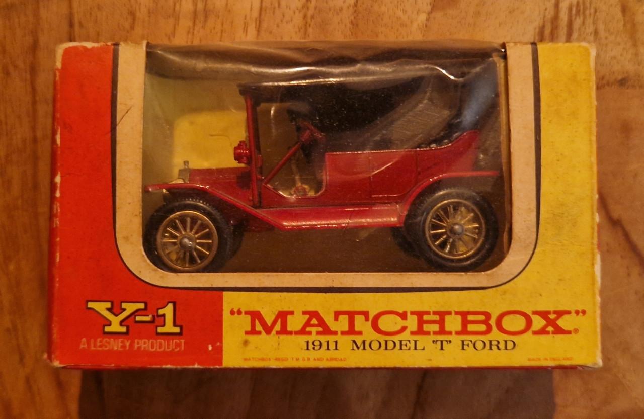 Matchbox Models of Yesteryear Y-1 1911 Model T Ford