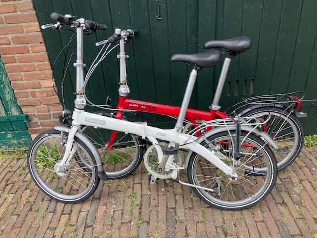 2 Dahon vouwfietsen