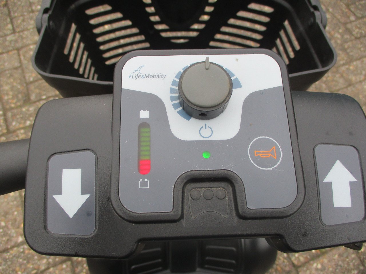 Zgan Vivo opvouwbare scootmobiel van Life & Mobility