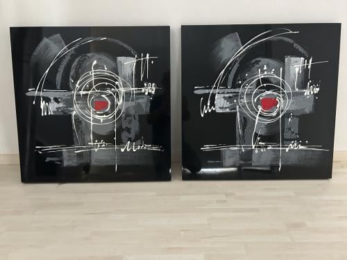 Te koop 2 'schilderijen'