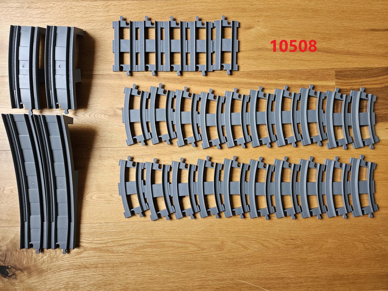 Grote hoeveelheid Duplo trein, 3 sets bij elkaar