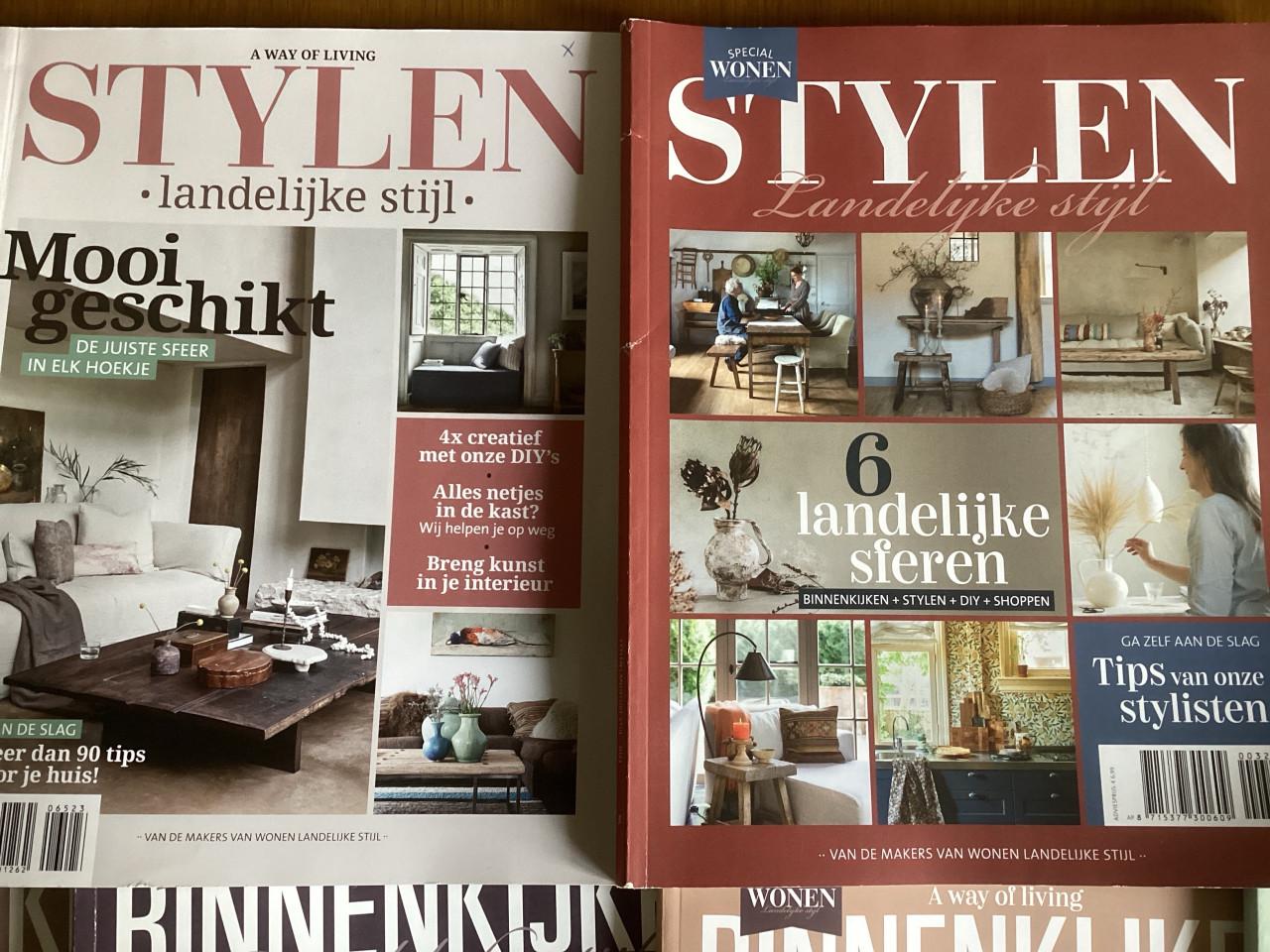 BINNENKIJKEN en STYLEN, landelijke stijl