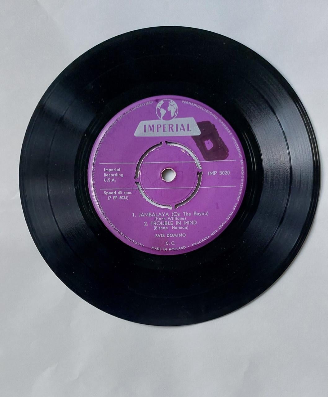 Fats Domino - Here Is Fats Again  7"