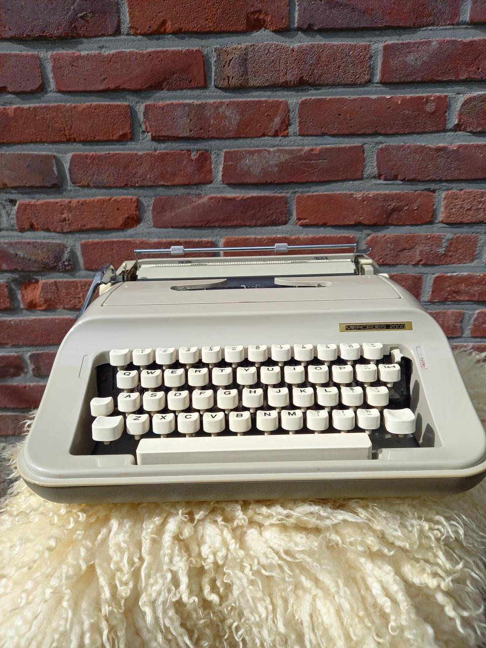 Vintage typmachine- nostalgie