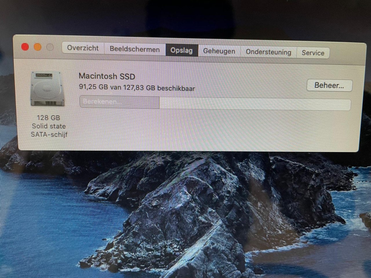 Apple Macbook 13 inch met SSD i5 Office Sleeve