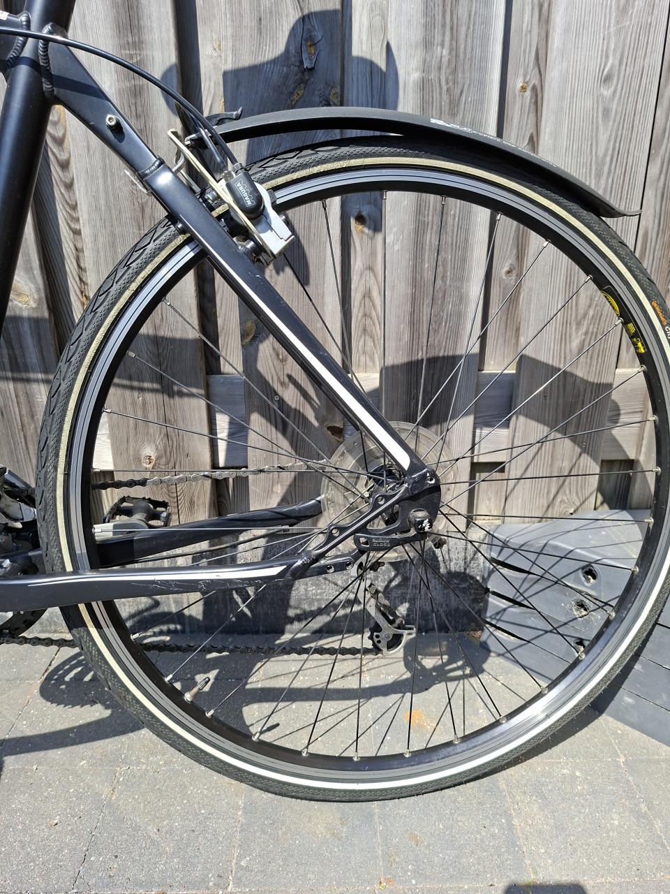 City/trekking heren fiets. Maat L giant roamxr1