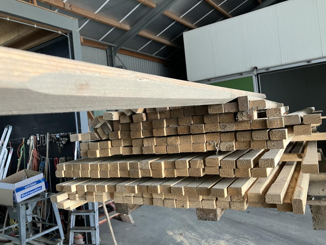 Latten/kist planken