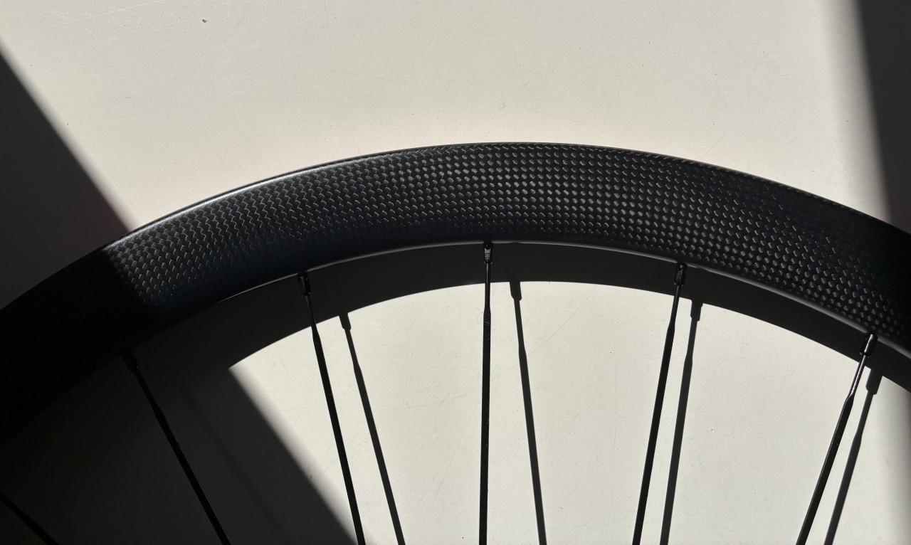 Set carbon wielen (disc)