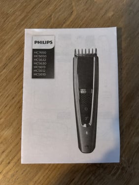 Nieuwe Philips 5000 tondeuse/scheerapparaat