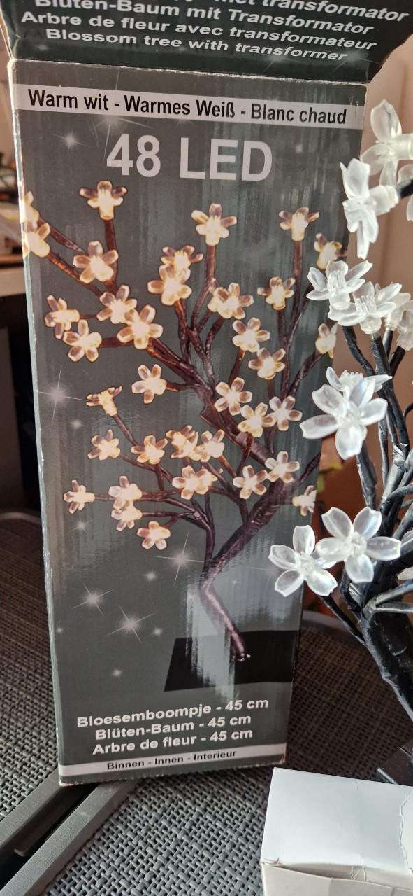 Bloesemboompje op stroom