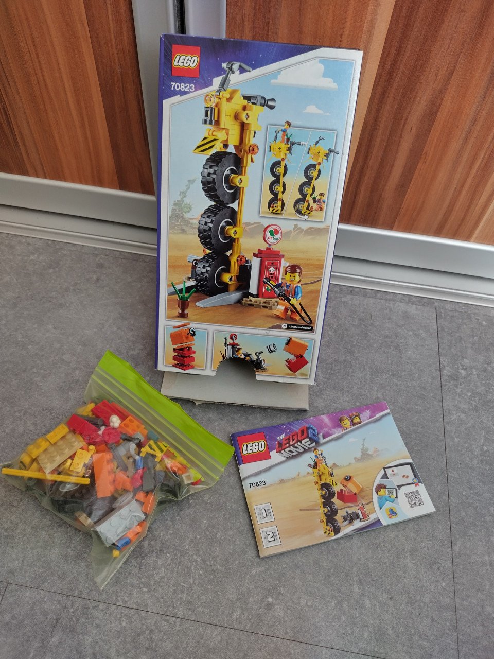 Lego Movie Emmet's Thricycle 70823
