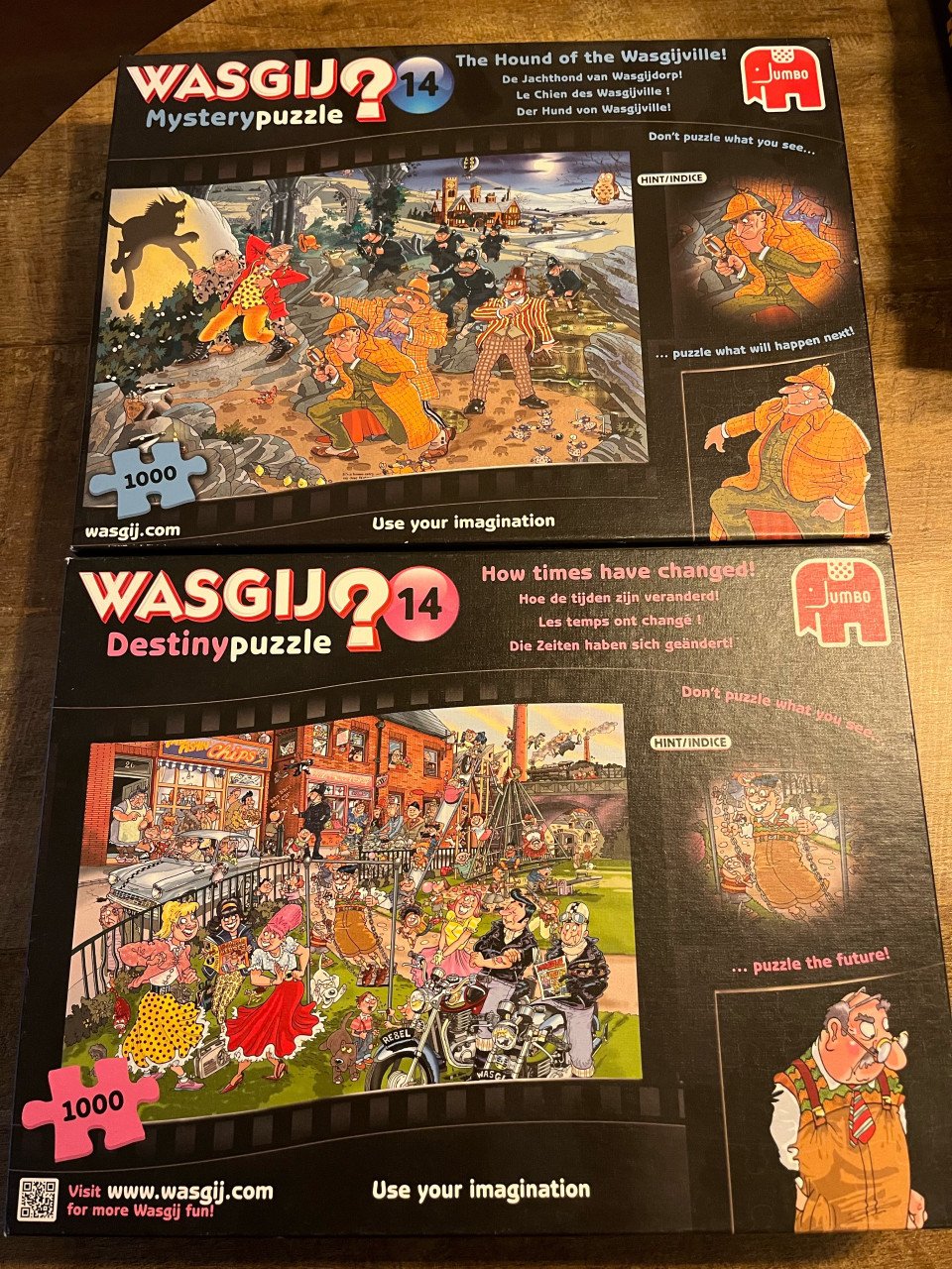 Jan van haasteren/ Wasgij puzzels