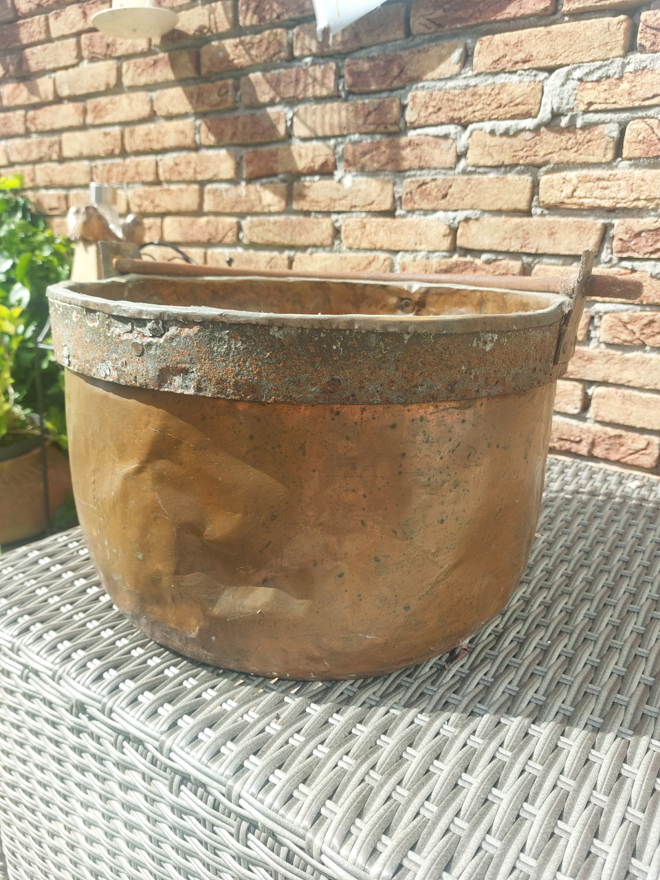 Koperen haardketel