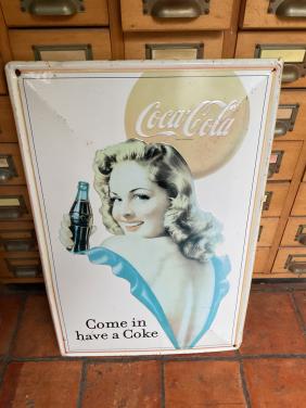 Coca Cola reclamebord