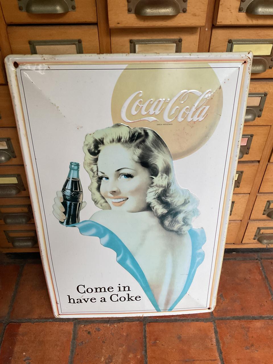Coca Cola reclamebord