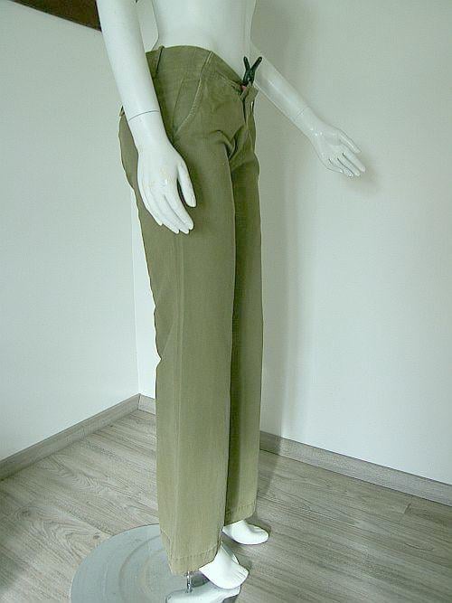 RALPH LAUREN: Nieuwe klassiek/sportieve pantalon groene chino