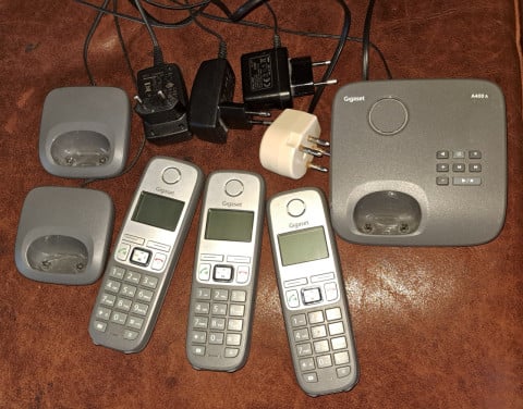 Siemens Dect-telefoonset (3 draadloze huistelefoons) met antwoordapparaat